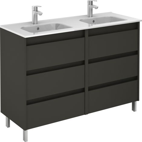 ROYO C0072628 SANSA Conjunto Completo 120 6 Cajones Antracita Brillo - ref: C0072628 (1/2)