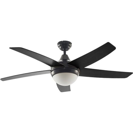 [NEUWERTIG] B-Ware Lindby Deckenventilator Mit Licht Auraya Leise Schwarz Deckenlampe Lampe Leuchte