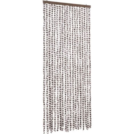 vidaXL Zanzariera Grigio Talpa e Bianco 56x185 cm Ciniglia
