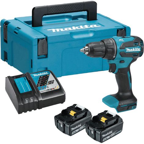 Trapano avvitatore 18V 65Nm (2x5.0Ah) in Makpac - MAKITA DDF490RTJ