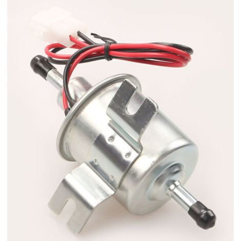 HEP-02A Pompe à essence électrique universelle Basse tension 12 V, Voir l'image pour plus de détails, Argent (1/4)
