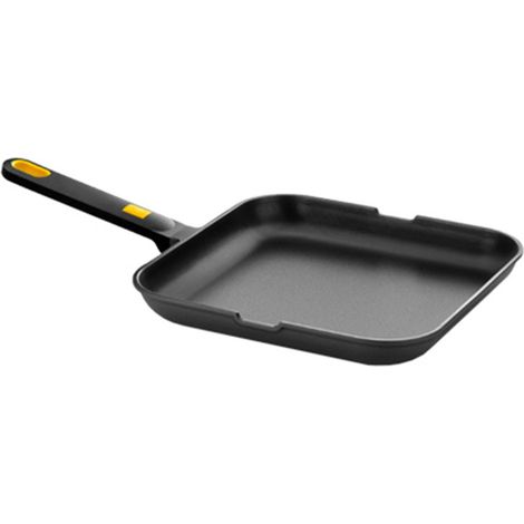 Poêle à Griller Lisse Bra Daily Pro 28cm Fonte D'aluminium, Revêtement Antiadhésif - Bra (1/2)