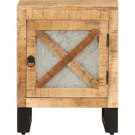 Maison Exclusive - Nachttisch 40 x 30 x 50 cm Mangoholz Massiv (1/5)