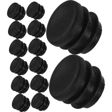 Lot de 100 bouchons en plastique ronds résistants tuyaux (1/5)
