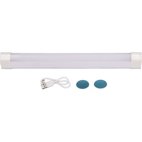 Ortviai Tube LED Rechargeable USB Étanche pour Camping, Secours & Extérieur – Modèle ZP04103, 335 mm, 1200 mAh (1/5)