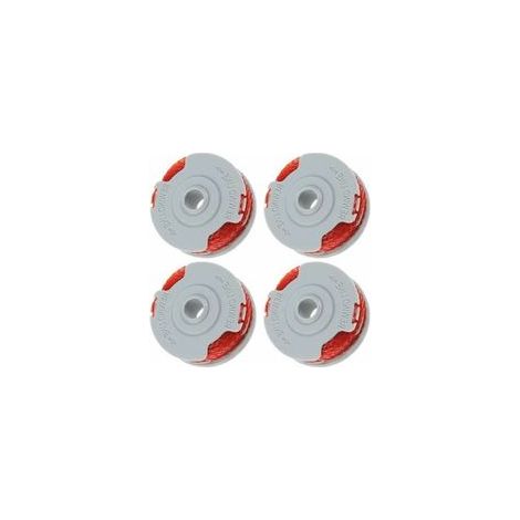 Lot de 4 Bobine Fil Coupe Bordure pour Flymo FLY021 Bobine de Fil Debroussailleuse Bobine de Rechange pour flymo Coupe Bordure 36ft/1,5 mm.. (1/5)