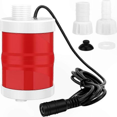 12V 20W Hochleistungs-Tauchpumpe 700L/H, Aquariumfilter mit Bodenansaugung, Tragbare Wasserzirkulation für Aquarien (1/5)