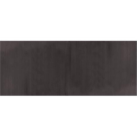 Tapis de sol,Tapis rectangulaire marron foncé 80x200 cm bambou CFW142887 (1/5)