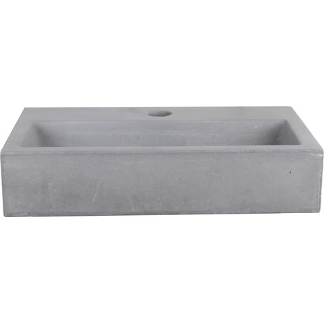 Differnz Lave-mains Gris clair H8xl38xL24cm (1/5)