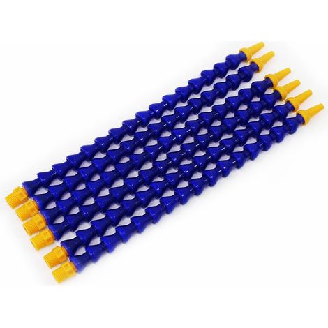 Tuyau De Refroidissement - Plastique Flexible - Diamètre Intérieur 3 mm - Filetage Extérieur 12,5 mm - Pour Machines CNC Et Tours - Lot De 6 (1/5)