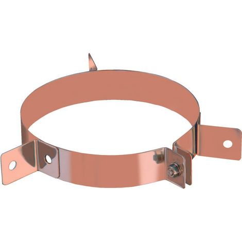 Collare con tiranti coll.inox-rame c/tir.d230/180