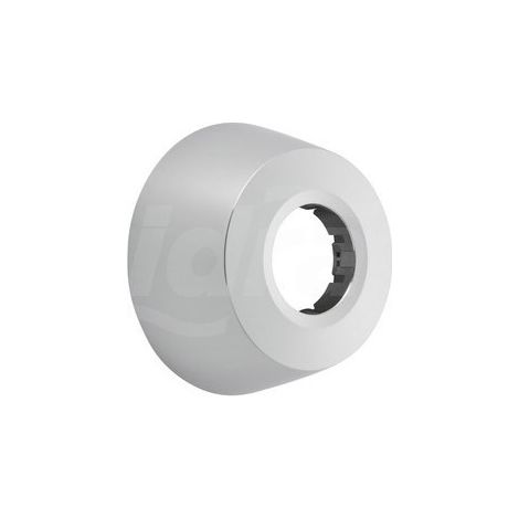 Geberit rosetta a muro profonda: d=40mm, D=8.5cm, H=3.7cm, bianco alpino, 241508111