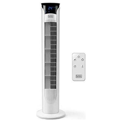 Ventilatore a colonna oscillante BLACK & DECKER 3 velocità con telecomando BXEFT48E 