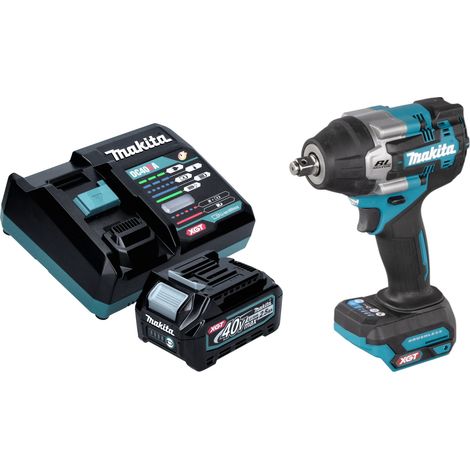 Makita TW 007 GD101 Llave de impacto sin cable 40 V máx. 760 Nm 1/2'' sin escobillas + 1x batería recargable 2,5 Ah + cargador (1/5)