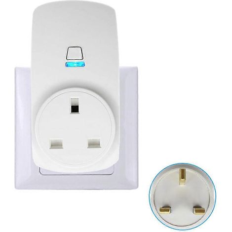 10-A-Steckdose für CH/EU/US zur intelligenten Fernbedienung mehrerer Geräte – Einfache Bedienung – Vereinigtes Königreich