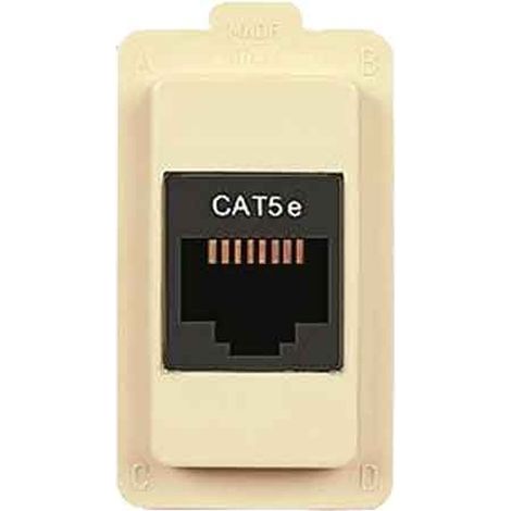 PRESA TELEFONICA 'TONDO' RJ45 Cat 5e UTP