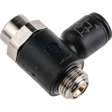 Régulateur de débit Legris 7 010, G 1/8 Mâle ( Prix pour 1 ) (1/2)