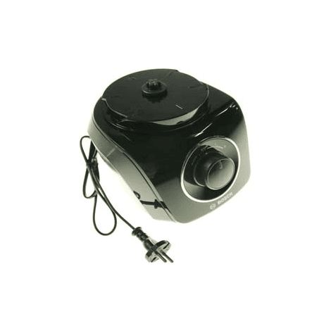 SOCLE EQUIPE MOTEUR + ROUE DENTEE + BOUTON POUR PETIT ELECTROMENAGER BOSCH - 11012906