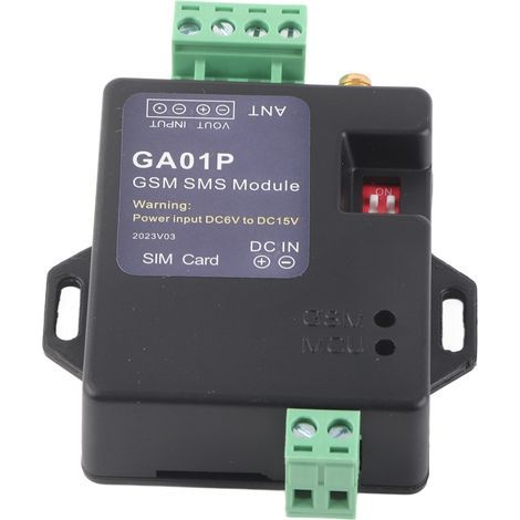 Alerte SMS GA01P Mini Télécommande Alarme Sécurité Maison Coupure Électricité