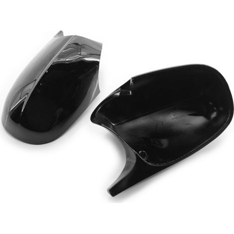 Poches de miroir latéral style M3 pour BMW E90/E91/E92/E93 (après restylage 2008-2012) - Noir brillant ABS (1/4)