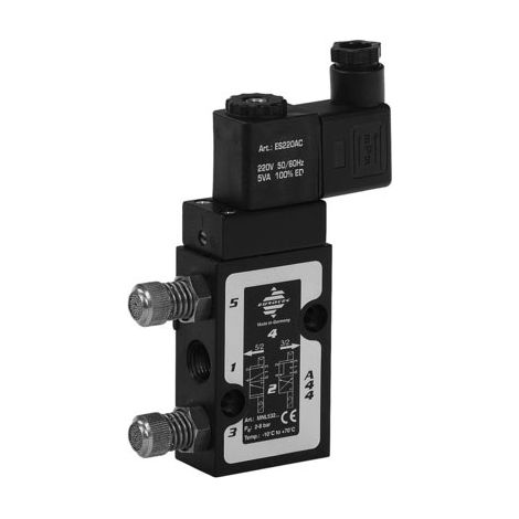 GF Vorsteuer-Magnetv. MNL532 24VDC, G1/4"