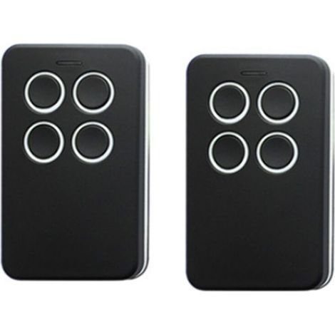 2 Télécommandes Universelles Multifréquences Portail Garage 280-868 MHz Codes Fixes et Parties Code Tournant (1/4)