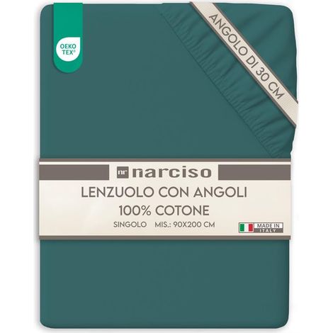 Drap Housse 90x200 Bonnet 30 cm en 100% Coton, Draps Housses de Matelas 90 x 200, Linge de lit Respirant et Hypoallergénique (1/5)