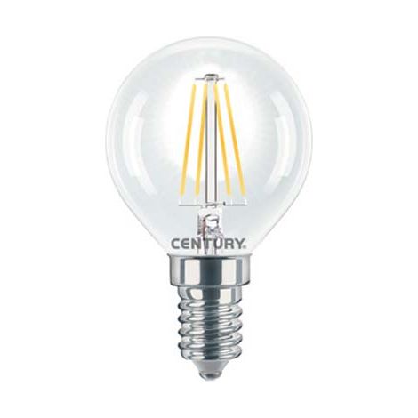 LAMPADA WIRE LED SFERA INCANTO CENTURY - CALDA VOLT 230 WATT 4 LUMEN 480 E14- 5 pezzi