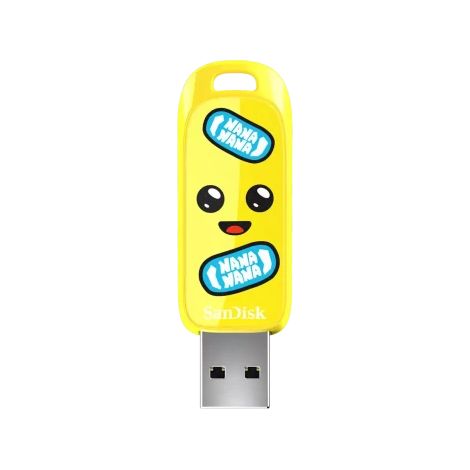 SanDisk SDCZIF-128G-G46 unidad flash USB 128 GB USB tipo A 3.2 Gen 1 (3.1 Gen 1) Amarillo