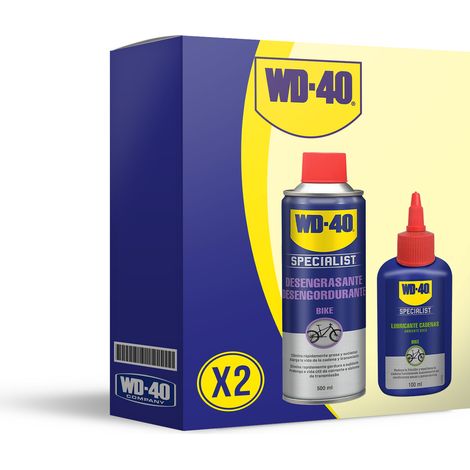 WD-40 Specialist Motorbike - Pack 2 uds Grasa de Cadenas Ambiente Húmedo - Spray 400ml (1/4)
