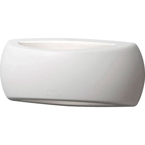 Applique Ovale Francy éclairage Extérieur Translucide E27 - Fumagalli