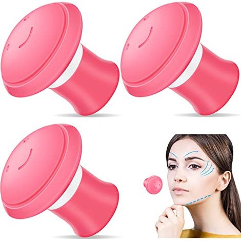 Kit de tonification faciale pour définir l'ovale du visage et raffermir la peau, ensemble de 3 appareils de musculation pour réduire le double menton, appareil d'exercice portable pour hommes et femme (1/5)