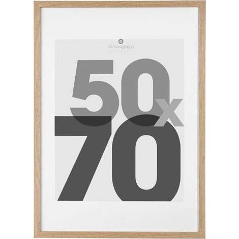 Cadre photo bois "Eva" bois 50x70cm - Atmosphera Créateur d'intérieur (1/5)