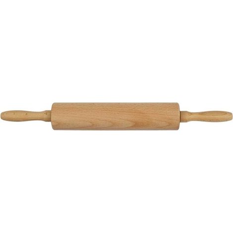 Rouleau à pâtisserie en bois de bouleau massif (1/3)