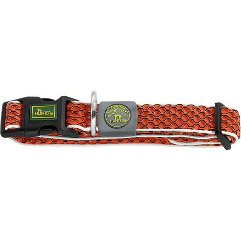 Collar para Perro Hunter Basic Hilo Naranja Talla S Orange (30-43 cm)