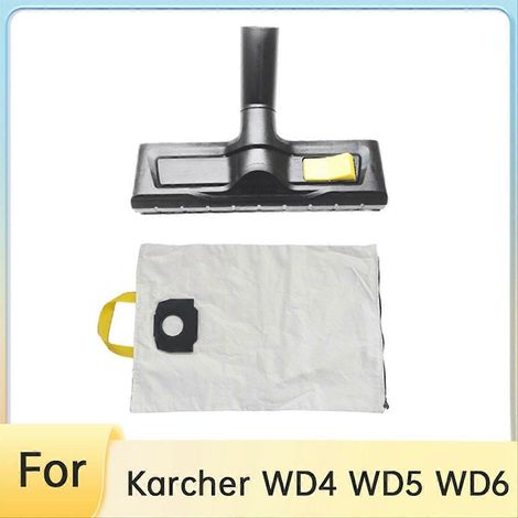 Pour WD4 WD5 WD6 sol brosse chiffon sac Replaceable Switchable Wet / Dry buse sol brosse tête accessoire A (1/5)