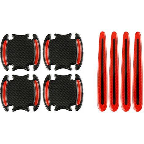 Protection Portière Voiture,Protection de Poignée de Porte de Voiture Anti-Rayures,Autocollant Poignée Portière Voiture (1/5)