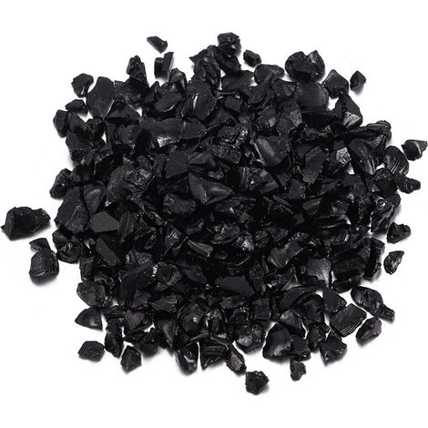 Crushed Stone Filler - Coloured Glaze - 0.1 cm to 0.4 cm - For Indoor Decoration Fish Tank Flowerpot Plant Bedding - 20 g (1/5)