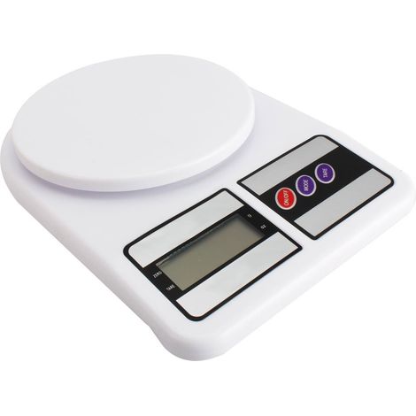 Bilancia Digitale Da Cucina Elettronica Lcd Tasto Tara Casa Pesa Da 1 Gr A 7 Kg (1/4)