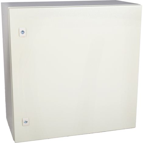 Coffret mural RS PRO en Acier RAL 7032 dim. ext. 600 x 600 x 300mm, IP66 ( Prix pour 1 ) (1/4)