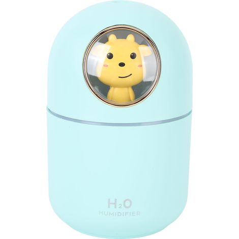 Diffuseur d'huiles essentielles USB 300ml avec arrêt automatique, décoration maison bureau, vache bleue. (1/5)