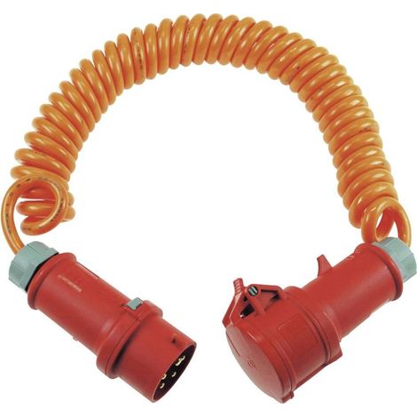 AS SCHWABE Cavo Spirale CEE Arancione 5m
