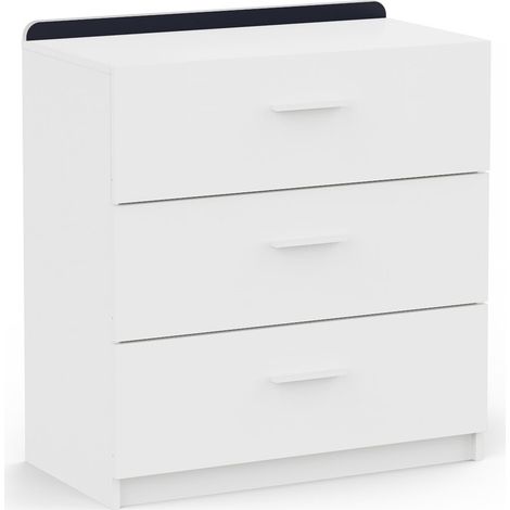 Commode pour enfant "Reverso" - Blanc mat (1/4)