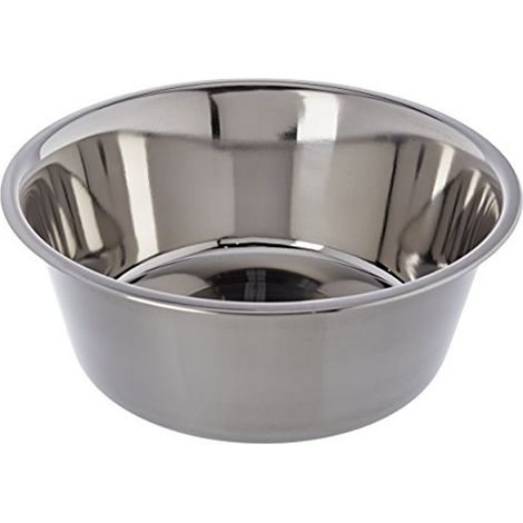 Ciotola inox pesante diametro cm 26 adatta per cani gatti e animali domestici