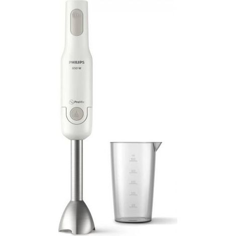 Mixeur Electrique PHILIPS plongeant HR2534/00, 650W, Lames ProMix, Pied détachable acier inoxydable, Verre doseur inclus, Anti-éclaboussu (1/2)