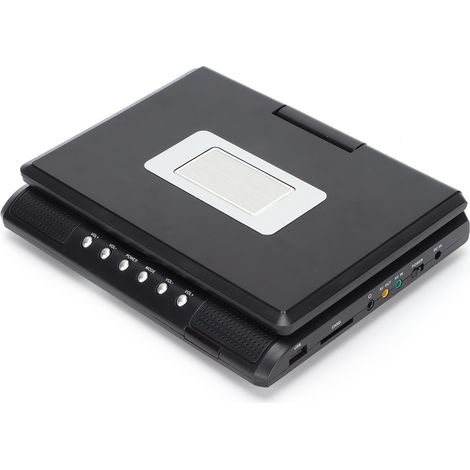 Lecteur DVD portable HD pivotant à 270° avec télécommande USB 110-240 VLMD-750 Prise UE (1/5)
