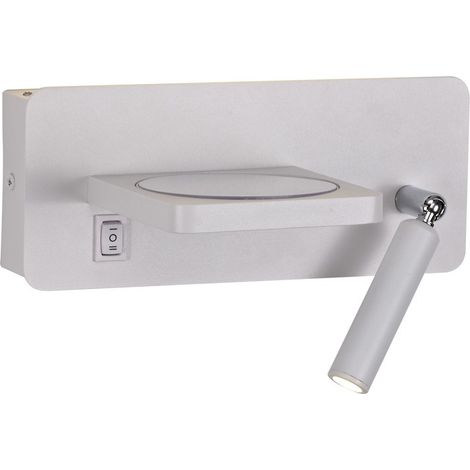 Aplique LED Rob 5W 3W USB y cargador wireless (1/5)