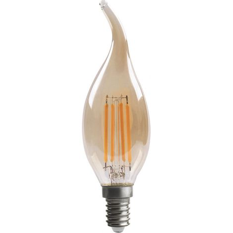 Ampoule Fabrilamp filamento bohemia 4W E14 vintage amber (1/2)