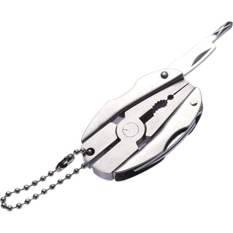 Alicates Compactos de Acero Inoxidable Multifunción Plegables (1/5)