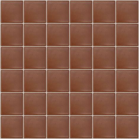 Mosaïque de grès cérame PICCOLO SILK 5x5cm (finition satinée) - Caramel - - 231 - Caramel - boîte de 0.93 m2